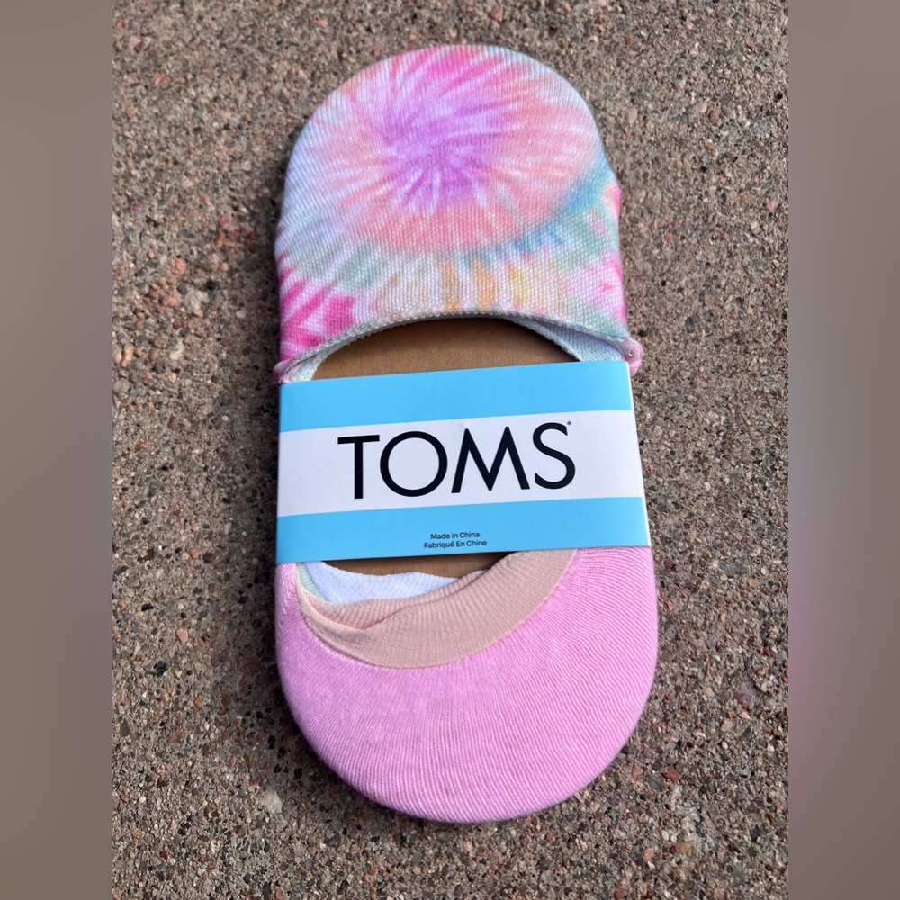 Tom’s 3 pack No-show Socks Size Women’s Medium 8-10